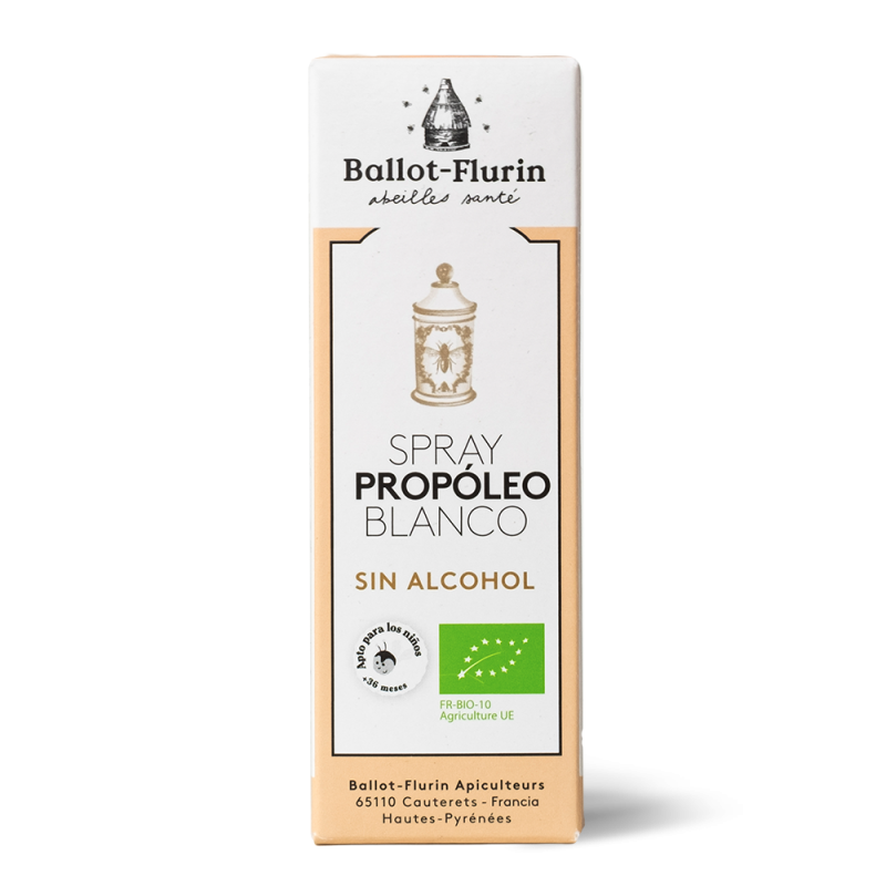 Spray Propóleo Blanco sin alcohol Ballot-Flurin - 1