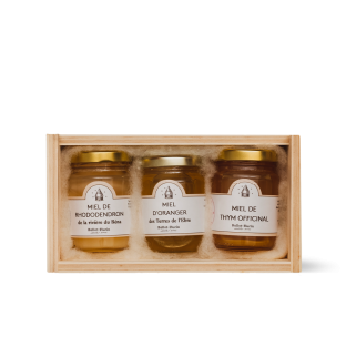 Estuche de madera  "3 mieles sorpresas"  - 1