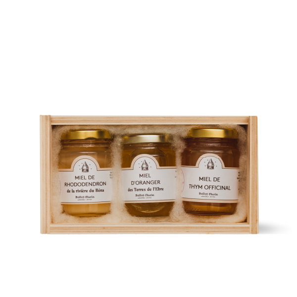 Estuche de madera  "3 mieles sorpresas"  - 1